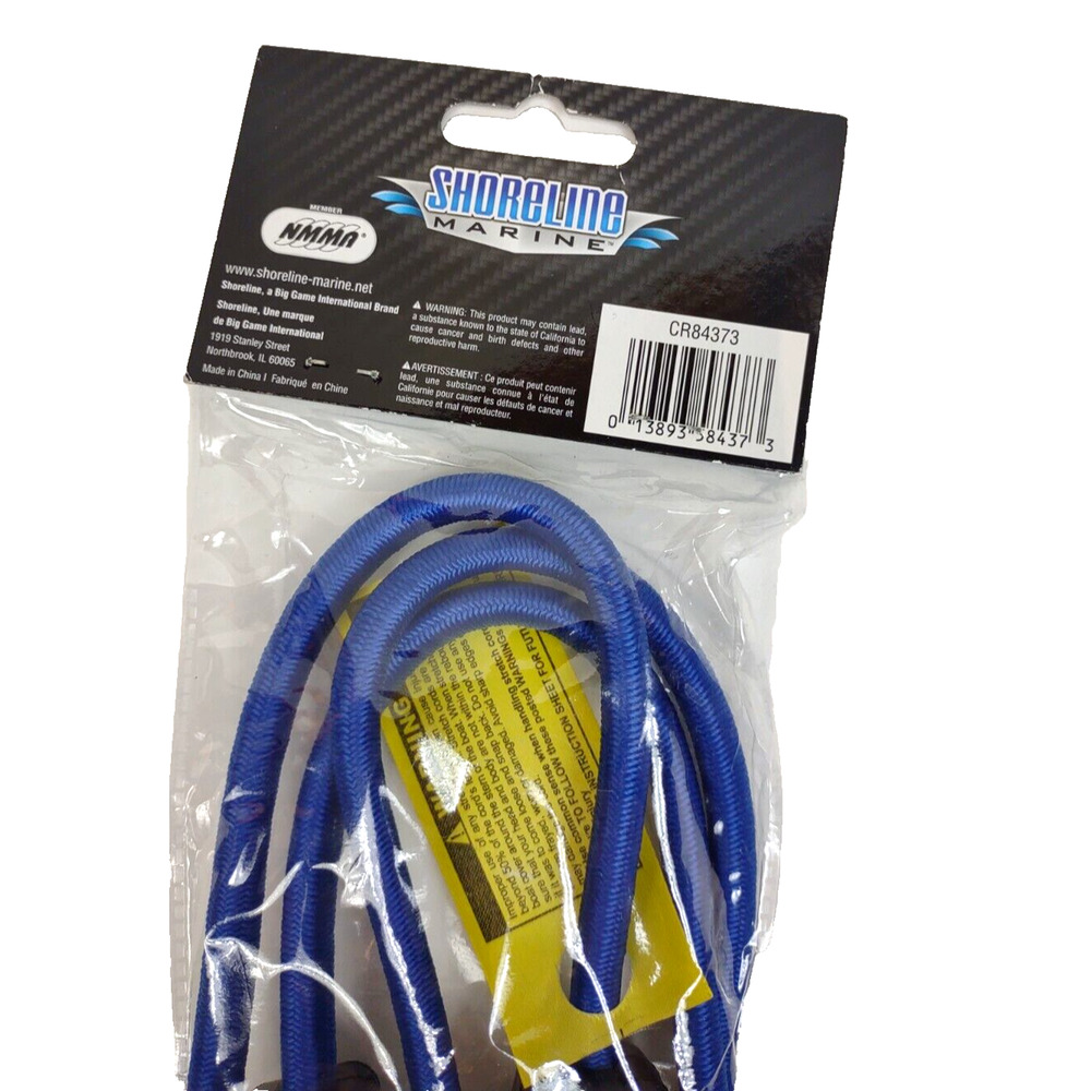 Shoreline Marine Stretch Cord Boating Tie Down 48" Secure CR84373 NWT - Picture 4 of 6